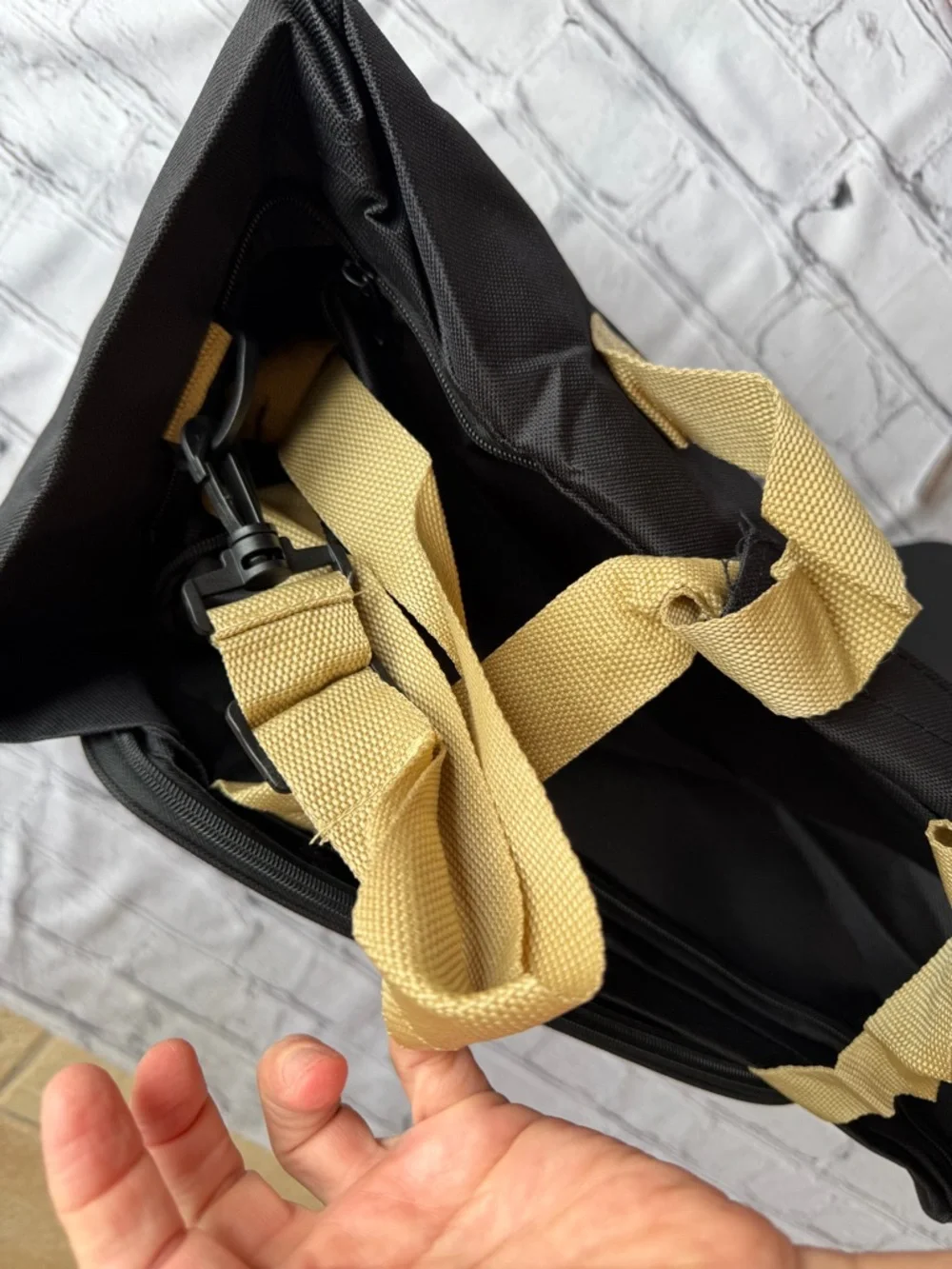 NEW NHL Las Vegas Golden Knights Duffel Bag Black Station Casino VGK Hockey